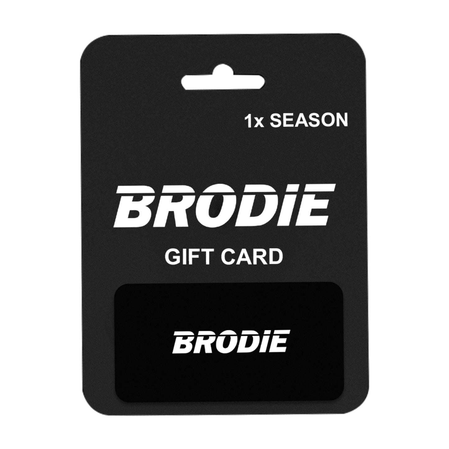 1x Brodie Season Digital Gift Card